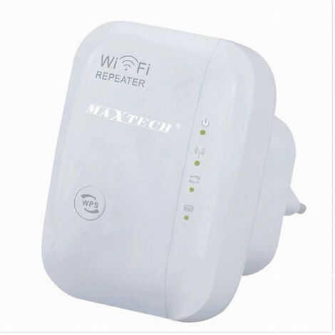 TRADE SHOP - Ripetitore Amplificatore Di Segnale Wireless Range Extender 300mbps Wifi Lv-wr03 -