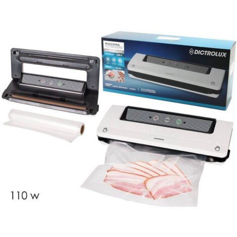 TRADE SHOP - Macchina Sottovuoto Automatica Alimenti Sigilla Sacchetti 110w Sotto Vuoto 2in1 -
