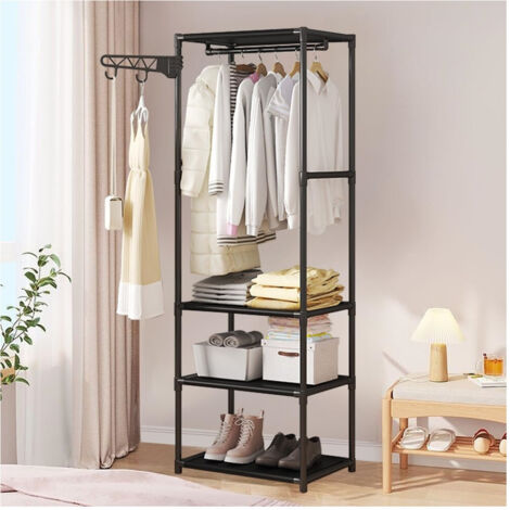 4 Tier Appeso Armadio Organizzatore Di Stoccaggio ... - Grandado - 2