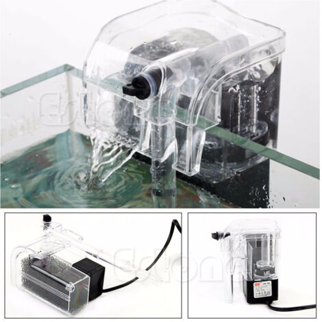 TRADE SHOP - Filtro Esterno Per Pulizia Acquario Silenzioso Regolazione Flusso Xp-f850 280l/h -