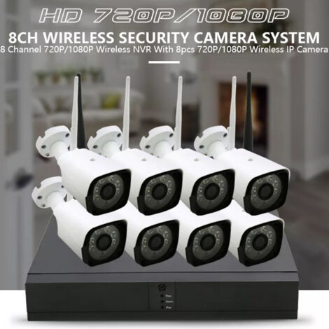 Andowl - Kit Dvr Wireless Wifi 8 Canali Sistema Registrazione Cctv Hd 8 Telecamere Q-s8i - (1/5)