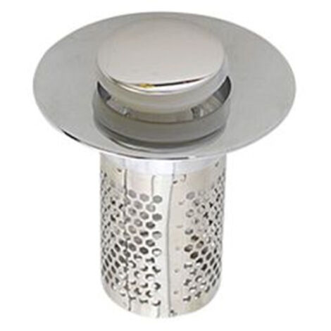 Tappo Lavandino 3 In 1 Ksvaye - Filtro Pop Up In Acciaio Inox Per Cucina E Bagno, Foro 70-85mm - Foto 2