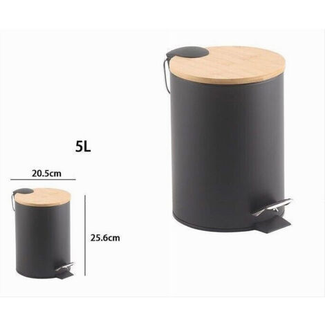 Cestino Doppio 16 Galloni (2x8) In Acciaio Inox - Pedale E Coperchio Silent Close Per Raccolta Differenziata