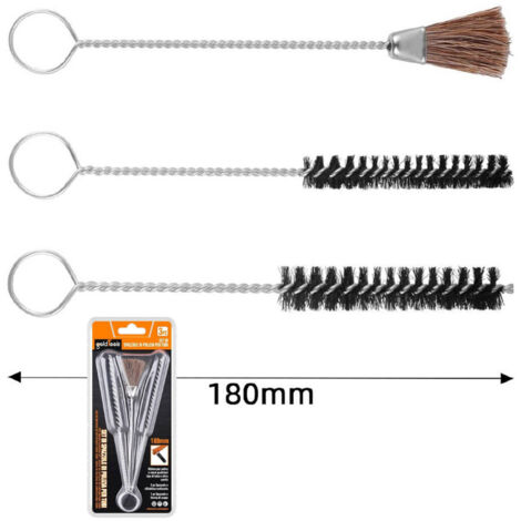 KIT SET 3 PEZZI PER PULIZIA ARMI PROFESSIONALE PER TUTTI I CALIBRI TUBO CANNA - Foto 6