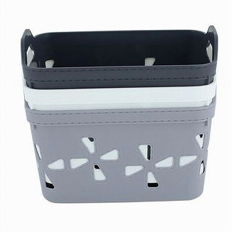 Set Da 4 Cestini Portaoggetti In Corda Impilabili – Organizzatore Bagno, Fasciatoio, Cucina E Giocattoli – Misure Varie