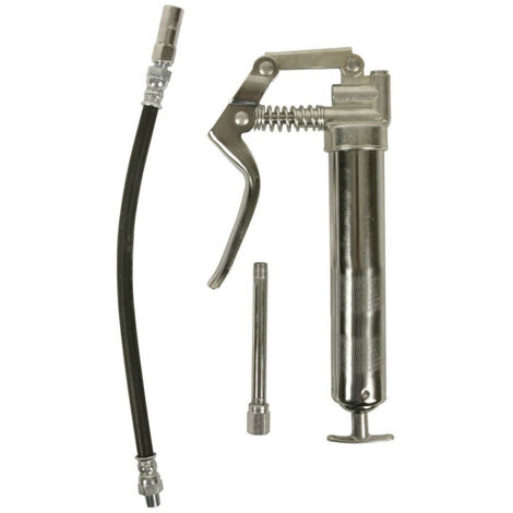TRADE SHOP - Pompa Ingrassatore Pistola Per Grasso Aria Manuale 100ml 3000psi Pompa Manuale -