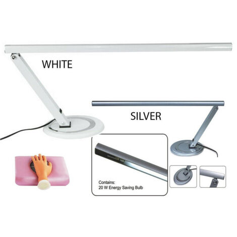 TRADE SHOP - Lampada Da Tavolo Professionale Nail Art Ricostruzione Unghie Estetista T5 - (1/5)