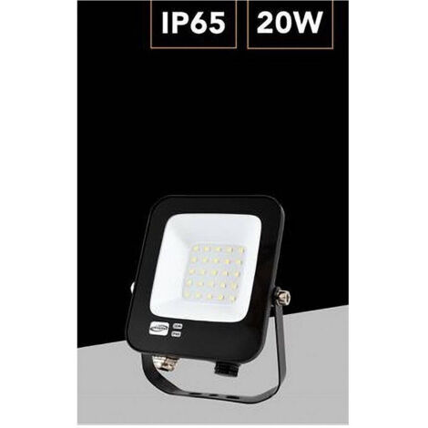 Faro LED Pegaso Da Esterno 20W 1200 Lumen, 6000K Luce Fredda, IP65, Corpo In Alluminio Ultra Slim