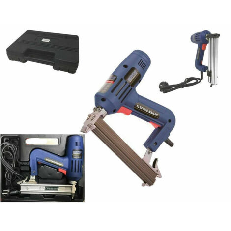 TRADE SHOP - Chiodatrice Graffettatrice Spillatrice Elettrica F30 1800 Watt 10 - 30 Mm -