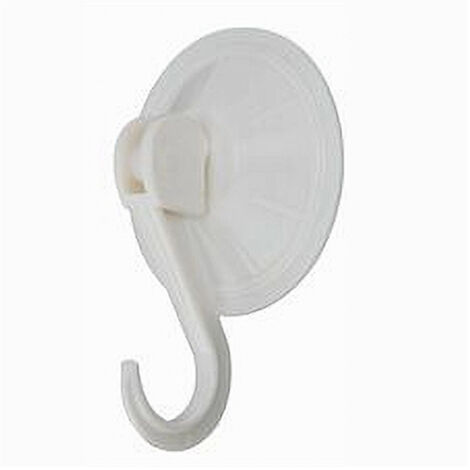 Gancio A Leva Con Ventosa - 65mm In Plastica Assortita - Per Appendere Oggetti A Parete Senza Fori - Foto 7