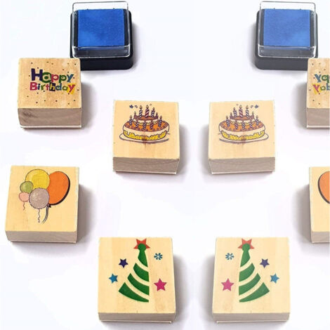 Arrietty - Timbri trasparenti con scritta Happy Birthday Get Well Soon Sentiment per realizzare biglietti e decorazioni fai da te per scrapbooking
