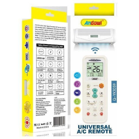 Telecomando Universale Per Condizionatori Art.11/22660-00