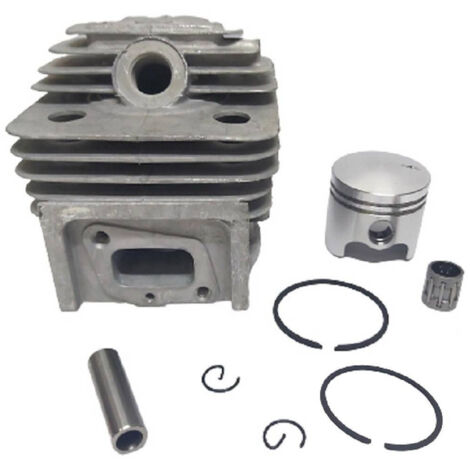 TRADE SHOP - Kit Cilindro Pistone Guarnizioni Ricambio Motosega 40 Mm Decespugliatore Gf-0517 -
