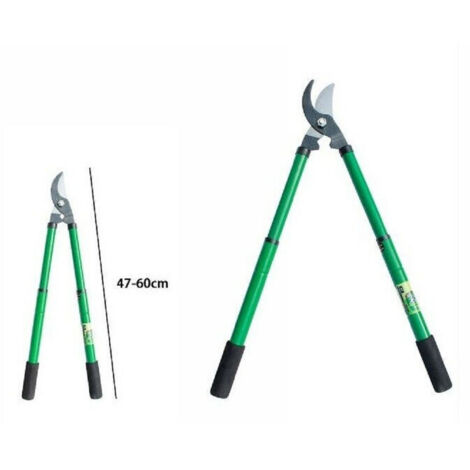 TRADE SHOP - Forbice Forbicione Siepi Forbici Per Potatura Rami Cesoia Cesoie 47-60 Cm 59709 -
