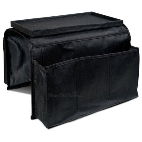 Supporto Per Telecomando Per Bracciolo Del Divano, Supporto Antiscivolo Per Poltrona Reclinabile Con 5 Tasche Per Libri Ecc~p175540984