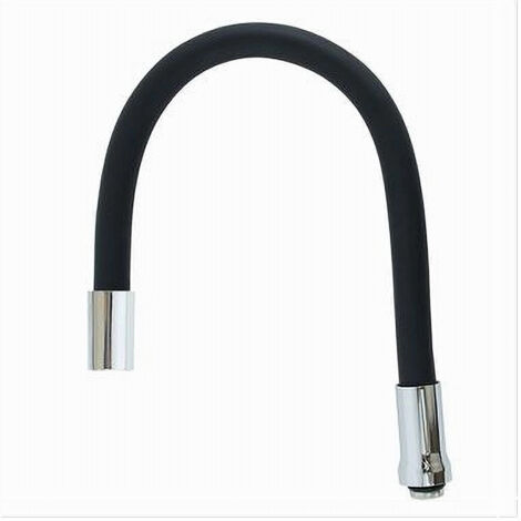 RUBINETTO MISCELATORE LAVELLO ISOLA CUCINA DOCCETTA DOCCIA ESTRAIBILE SATINATO E - Foto 5