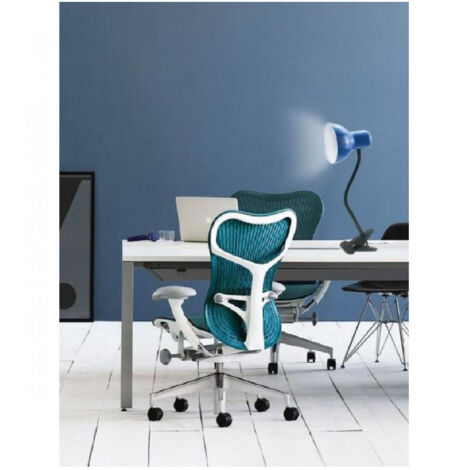 Lampada da scrivania grigio-azzurra - Il negozio online di accessori per la casa