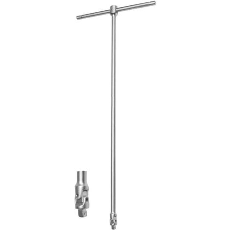 TRADE SHOP - Usag Chiave Manico A T Con Snodo Snodabile Misura 1/2 Lunghezza 445 Mm -