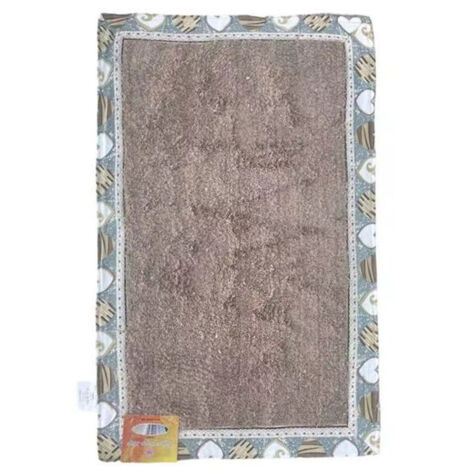 TRADE SHOP - Tappeto Tappetino Bagno Assorbente Decorazione Art Heart In Vari Colori 50x80 Cm -