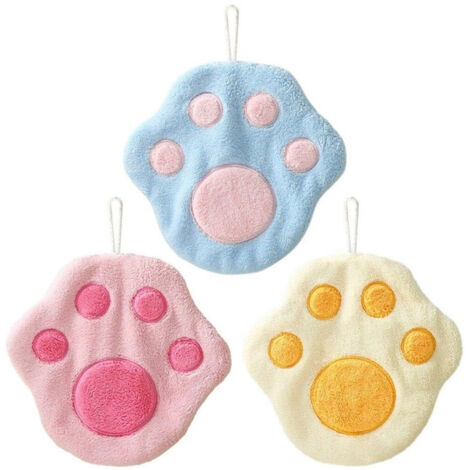 2X(Asciugamano da Appendere, Assorbente, Per Bambini, Simpatico