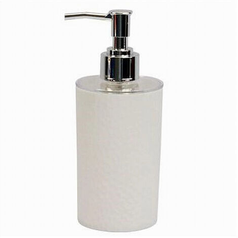 TRADE SHOP - Dispenser Sapone Liquido Bagno Per Lavandino Bianco Accessori Arredo Bagno 79777 -
