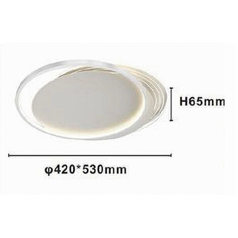Plafoniera A Led Design Moderna Circolare TR631 - Foto 3