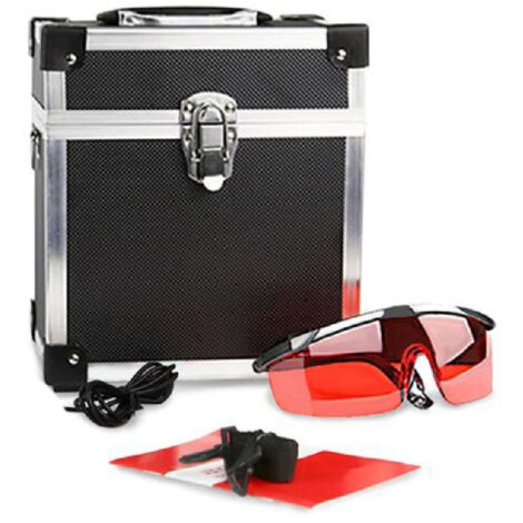 Trade Shop - Livella Laser Tracciatore Autolivellante 360º Rotazione Bolla Digitale 5 Linee -