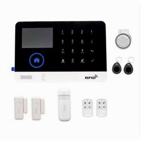TRADE SHOP - Kit Sistema Di Allarme Intelligente Pg-103 Antifurto Casa Senza Fili Smart Wifi -