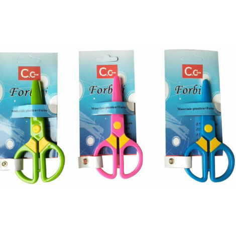 Asdirne Set di 6 Forbici per Bambini - Forbici Seghettate Con Taglio a Zig Zag