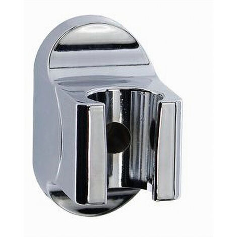Aoleca Ricambio Staffa/Doccia Supporto Staffa Per Doccetta Diametro 18 25 Mm Soffione Doccia Abs Cromo Accessori Bagno Regolabile