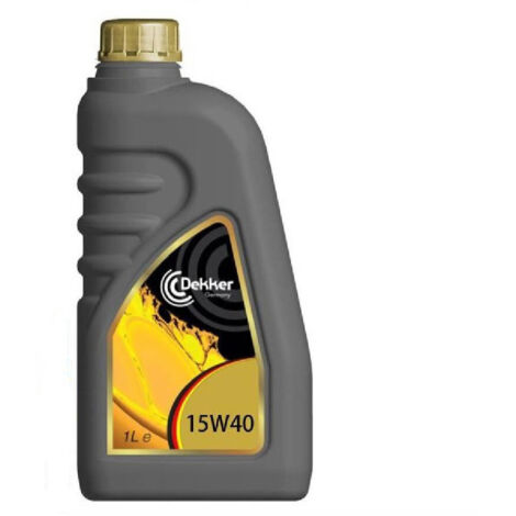 TRADE SHOP - Olio Lubrificante Motore Per Auto Veicoli Benzina Diesel 1 Litro Sintetico 15w40 -