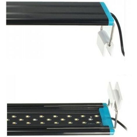 TRADE SHOP - Lampada D93 Luce Plafoniera Estendibile Led Per Acquario Bordo Vasca Regolabile -