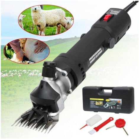 TRADE SHOP - Tosapecore Macchina Tosatrice 350w Professionale Per Lana Merinos Ovini Capra -