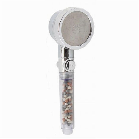 Cleafe - Doccetta Soffione Doccia Bagno Con Filtro Pulsante Doccino Per Idroterapia 87541 - (1/5)
