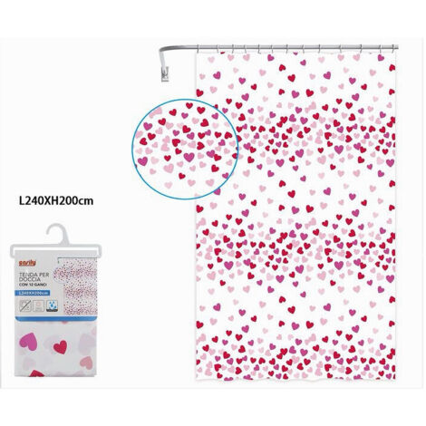 Tenda Da Doccia Con Fenicotteri Rosa E Fiori – 183x183 Cm, Poliestere, Con 12 Ganci, Decorazione Bagno Tropicale