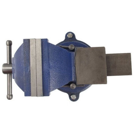 Morsa da fabbro 125 mm rotante con incudine