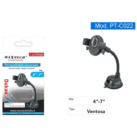 8 Supporti A Ventosa In Silicone Per Telefono - Universali Per Auto, Cucina, Selfie