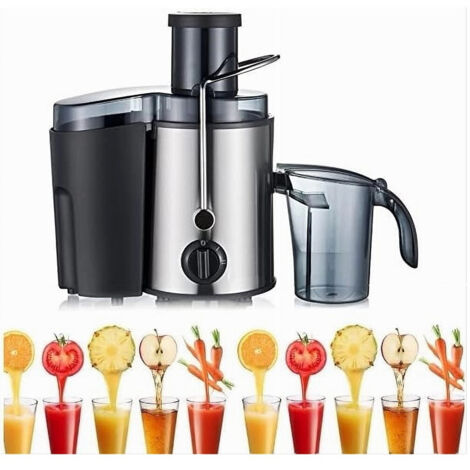 TRADE SHOP - Estrattore Centrifuga Frullatore Per Succhi Frutta Verdura 500w Contenitore Bricco -
