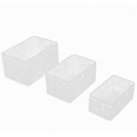 VidaXL 4 Contenitori In Tessuto Non Tessuto Nero - Scatole Portaoggetti Per Scaffali, Armadio E Ripiani, Con Occhielli Metallici