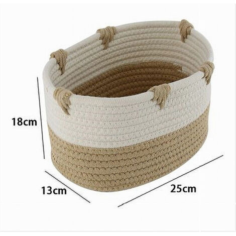 Alipis Cestino Da Picnic Vimini Con Doppio Coperchio Manico Portatile 5X7X5 Pollici Cesto Intrecciato Per Conservazione Alimenti E Accessori Esterni Casa