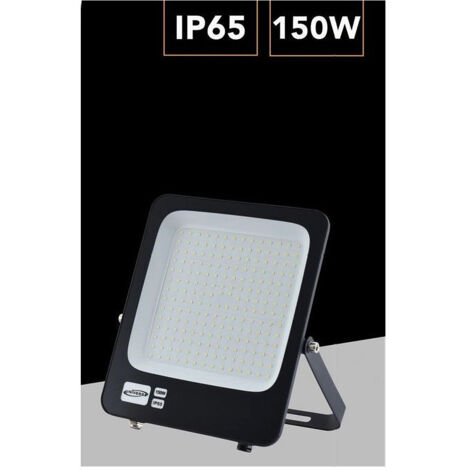 TRADE SHOP - Faro Led Ultra Slim 150w Esterno Ip65 Orientabile Luce 4000k 6500k 3000k Jr-150w - -Bianco Freddo -