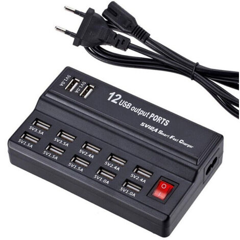 Stazione Di Ricarica, MaxTronic USB Multi-dispositivo Charging Docks - Foto 12