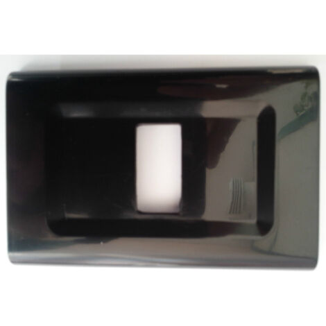 TRADE SHOP - Placchette Placche In Abs Serie Magic Elite Bticino Compatibili Color Copriprese - Nero -5 fori     -
