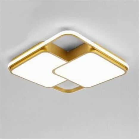 Lampada Plafoniera Led 6w Montaggio Soffitto Muro Luce 230V QUADRATO Luce Calda 3000k 85174449