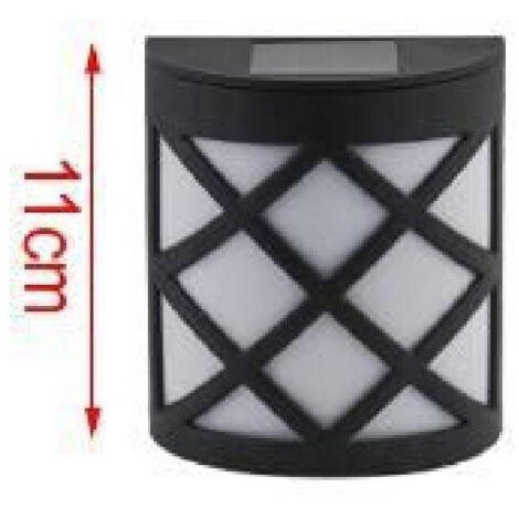 APPLIQUE LAMPADA 12 LED MURO PARETE SOLARE IP65 BIDIREZIONALE Giardino Te B0567 91063860 - Foto 11