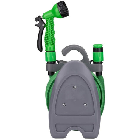 TRADE SHOP - Tubo Giardino Estendibile Pompa Acqua Rivestimento Elasticizzato Verde 15 Metri - (1/3)