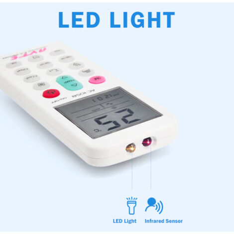 TELECOMANDO UNIVERSALE PER General Condizionatore Climatizzatore D'aria - Foto 8