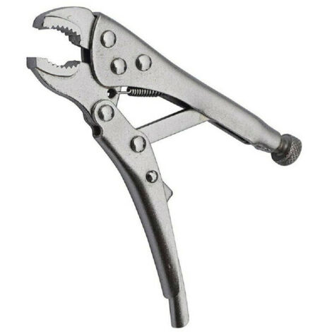 TRADE SHOP - Pinza Autobloccante Grip 5" Apertura Regolabile Con Leva Di Sgancio A Scatto 14mm -