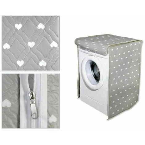 TRADE SHOP - Telo Copri Lavatrice Copertura Fantasia Universale Trapuntato 63 X 58 X 85 Cm -