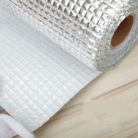 TRADE SHOP - Foglio Alluminio Multifunzione Cucina Tappeto Protezione Mensole 45x200cm -